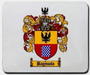 Bagnuolo coat of arms mouse pad