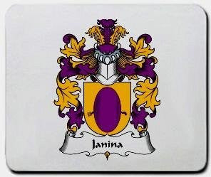 Janina coat of arms mouse pad