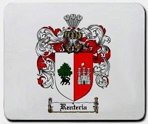 Renteria coat of arms mouse pad