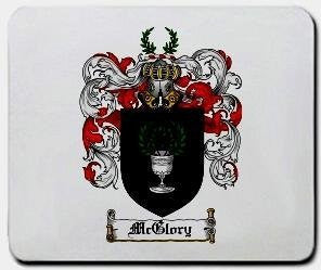 Mcglory coat of arms mouse pad