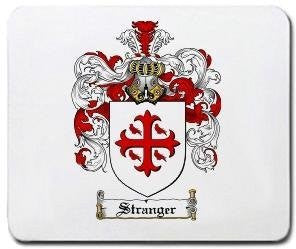 Stranger coat of arms mouse pad