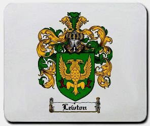 Lewton coat of arms mouse pad
