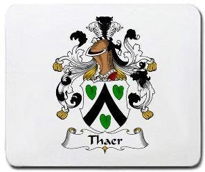 Thaer coat of arms mouse pad