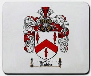 Hakke coat of arms mouse pad