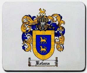 Retana coat of arms mouse pad