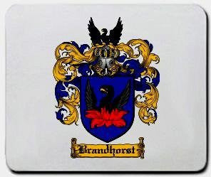 Brandhorst coat of arms mouse pad