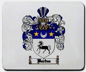 Barbee coat of arms mouse pad