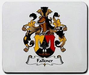 Falkner coat of arms mouse pad
