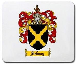 Selway coat of arms mouse pad