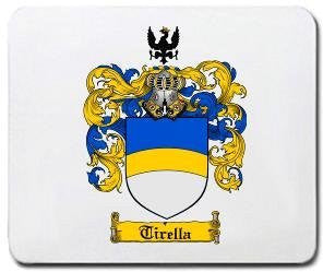 Tirella coat of arms mouse pad