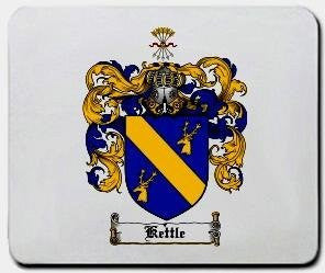 Kettle coat of arms mouse pad