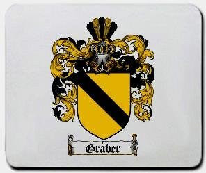 Graber coat of arms mouse pad