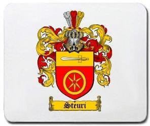 Steuri coat of arms mouse pad