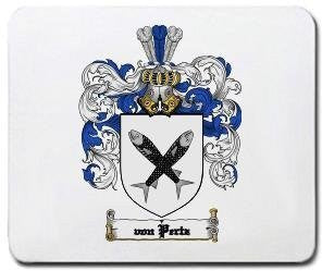 Von-pertz coat of arms mouse pad