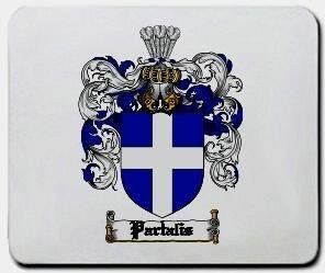 Partalis coat of arms mouse pad