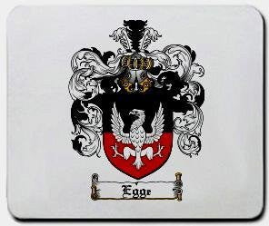 Egge coat of arms mouse pad