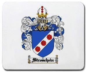 Stroschein coat of arms mouse pad