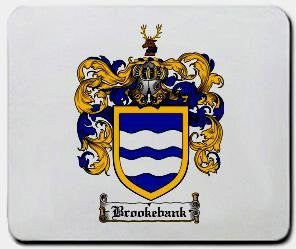 Brookebank coat of arms mouse pad