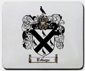 Edwyn coat of arms mouse pad