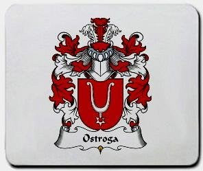 Ostroga coat of arms mouse pad