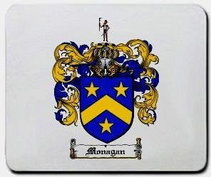 Monagan coat of arms mouse pad