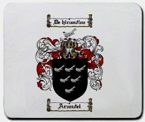 Arundel coat of arms mouse pad
