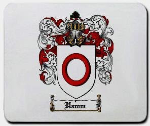 Hamm coat of arms mouse pad