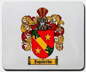 Izquierdo coat of arms mouse pad