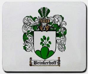 Brinkerhoff coat of arms mouse pad