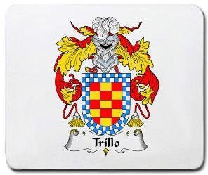 Trillo coat of arms mouse pad