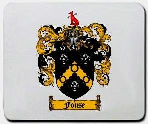 Fouse coat of arms mouse pad