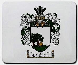 Callaham coat of arms mouse pad