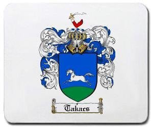 Takacs coat of arms mouse pad