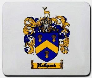 Hathcock coat of arms mouse pad