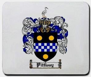 Pittway coat of arms mouse pad