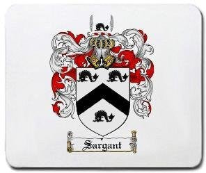 Sargant coat of arms mouse pad