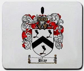 Bray coat of arms mouse pad