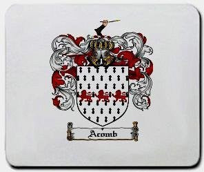 Acomb coat of arms mouse pad