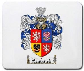 Zemanek coat of arms mouse pad