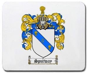 Spurway coat of arms mouse pad