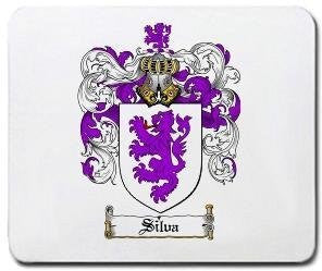 Silva-crest coat of arms mouse pad