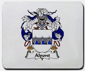 Alpont coat of arms mouse pad