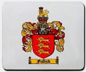Fullick coat of arms mouse pad