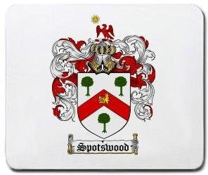 Spotswood coat of arms mouse pad