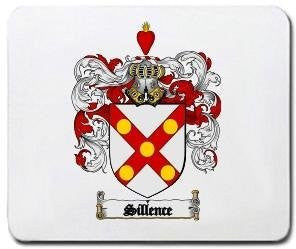 Sillence coat of arms mouse pad