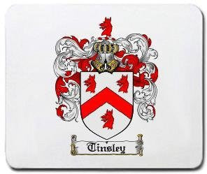 Tinsley coat of arms mouse pad