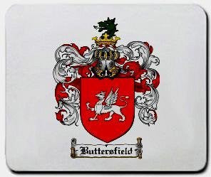Buttersfield coat of arms mouse pad