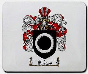 Burgos coat of arms mouse pad