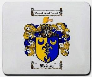 Kenny coat of arms mouse pad