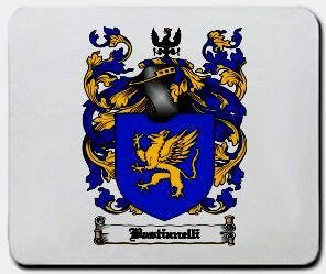 Bastianelli coat of arms mouse pad